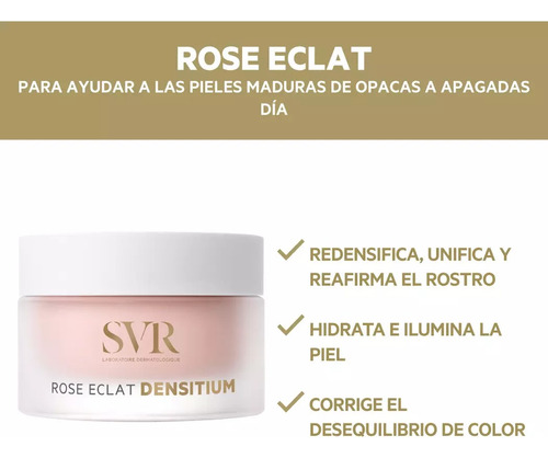 Svr Crema Densitium Rose Eclat 50ml