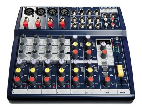 Consola Soundcraft Notepad 124 Fx