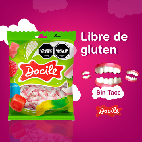 Gomitas Dientes Caramelos Golosinas Importadas Sin Tacc 250g