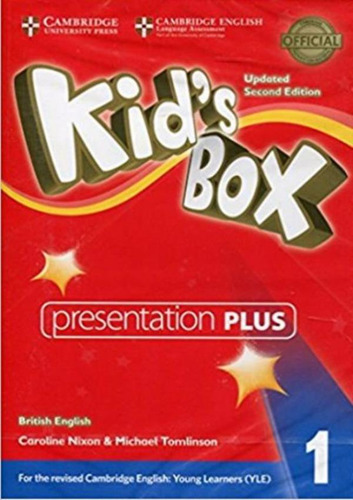 Kids Box 1 Presentation Plus Dvd Rom - British - Updated 2nd Ed, De Nixon, Caroline., Vol. 1. Editorial Cambridge Audio Visual & Book Teacher, Capa Mole, Edição 2 Em Inglês, 2017