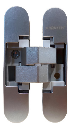 Bisagras Ocultas Invisible Cromo Mate 110mm Bronzen (par)x2