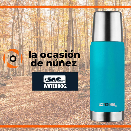 Imagen 4 de 7 de Termo Bala Waterdog 750 Acero Inoxidable Camping Mate