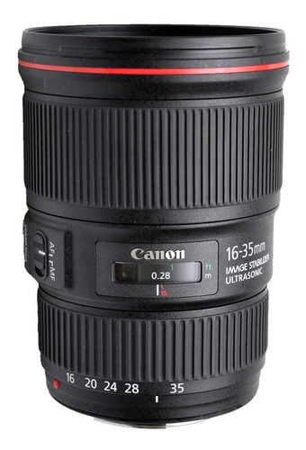 Objetiva Canon Ef 16-35mm F/4l Is Usm - Seminova