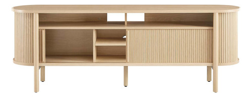 Soporte Para Tv De 71 Pulgadas Color Roble Cadence
