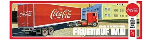 Amt Fruehauf Con Cuentas Van Semi Trailer Coca-cola 1:25 Maq