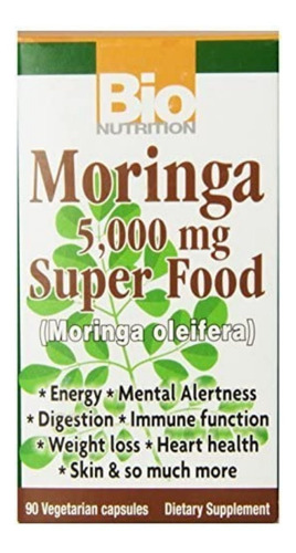 Moringa 90caps Bio Nutrition - Unidad a $3210