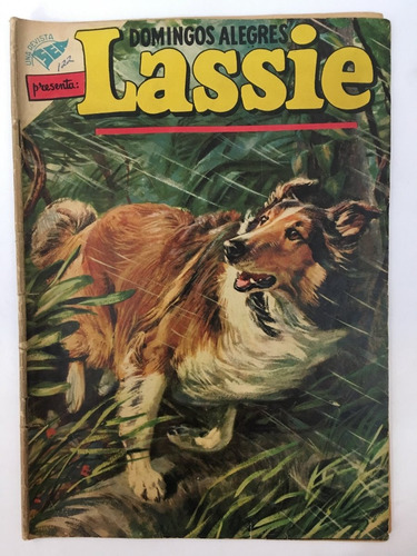 Lassie #122 Domingos Alegres Editorial Novaro 1956 Vintage