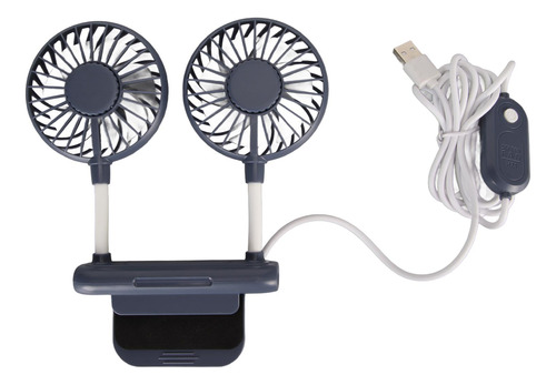 Ventilador Para Monitor De Computadora, 2 Cabezales, 3 Modos