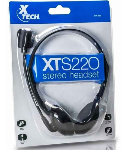 Auriculares Para Conferencia O Video Juegos   Xts-220 Xtech 
