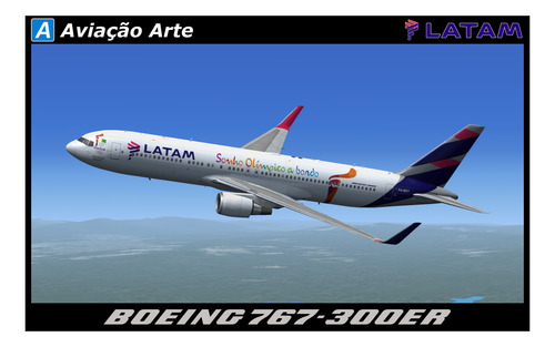 Pintura De Avião Fsx - Frota Latam Brasil Completa
