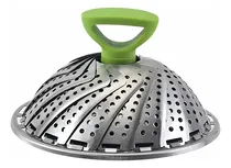 Comprar Cesto \u002F Canasto Para Cocción Al Vapor Plegable Acero Inox