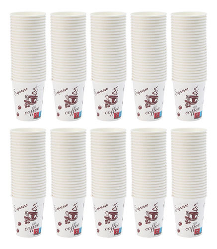 Taza De Café Desechable De 250 Piezas, Tazas De Café