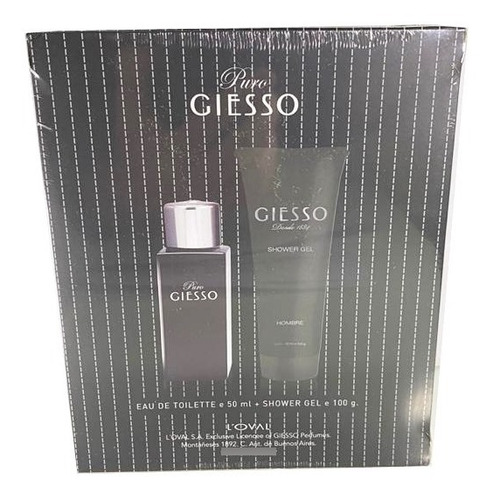 Pack Perfume Giesso Puro Hombre + Shower Gel  Hombre
