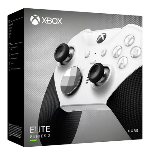 Joystick inalámbrico Microsoft Xbox Mando inalámbrico Xbox Elite Series 2:  básico blanco