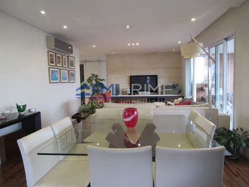 Imagem 5 de 15 de Apartamento Alto Padrão Decorado Vista Maravilhosa 225m² 3 Dorm 3 Suites 5 Vagas V.romana - Fm188123