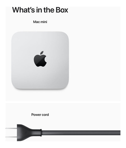 Mac Mini Apple M2 8/10 Core Gpu 16gb Ram 256gb Ssd Silver