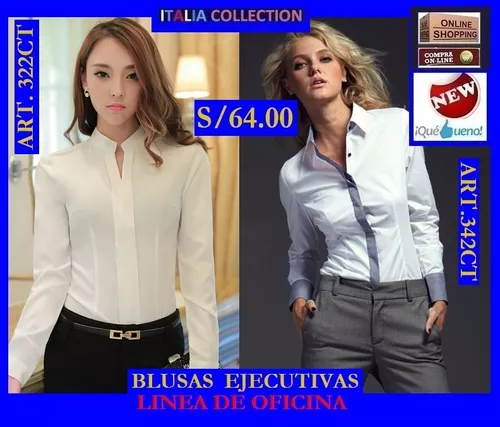 vendedor reparar métrico Blusas Para Secretarias, Blusas Ejecutivas De Oficinas 2018 en venta en  Lima Lima por sólo S/. 64.00 - OCompra.com Perú