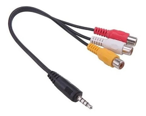 Cable Adaptador Plug 3.5 St 4 Conect A 3 Rca Hembra 064-9086