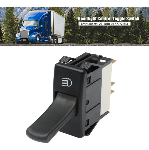 Nuevo Interruptor De Control Negro Apto Para P27-1040