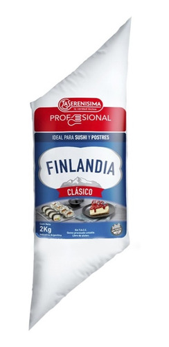 Imagen 1 de 2 de Queso Crema Finlandia Premium X 2kg  Ideal Sushi-reposteria