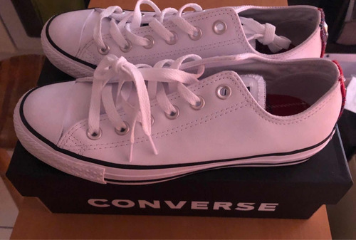 Converse Blancas Caña Baja