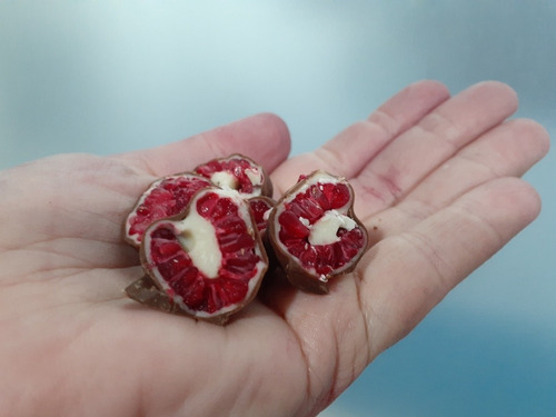 Bites Frambuesas Karinat, Frambuesas Bañadas En Chocolate