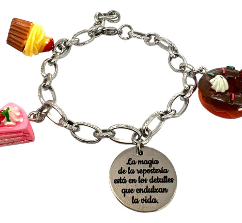 Pulsera Profesiones Maestra Estilista Repostería Música