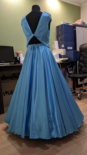 Vestido Fiesta 15 Años Dos Piezas.
