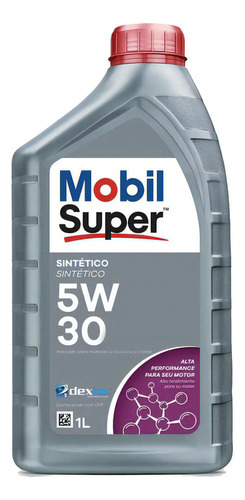 Oleo Mobil 5w30 Super Dexos 2 Sintético 1lt