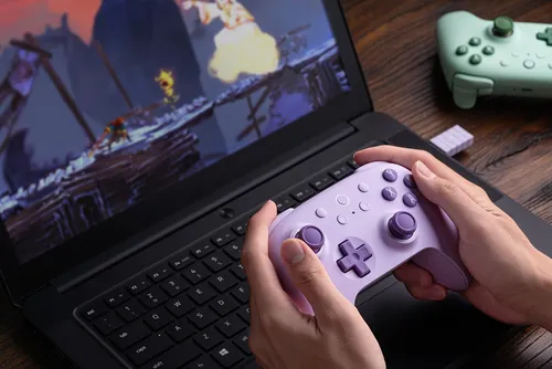 Control 8bitdo Ultimate 2c Wireless Para Pc/android -purple