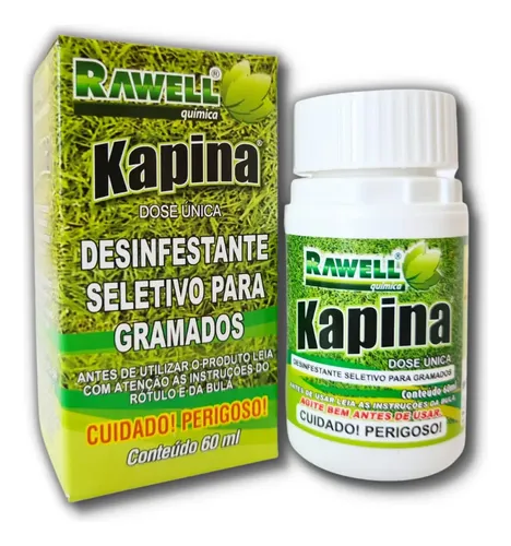 Kapina 60ml - Para Gramado Livre De Plantas Invasoras