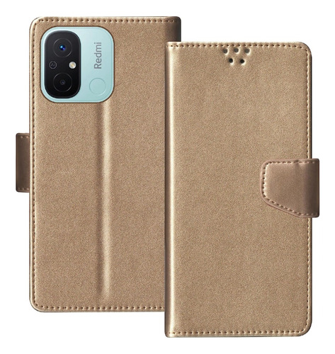 Protector Flip Tipo Agenda Libro Para Xiaomi Redmi 12c