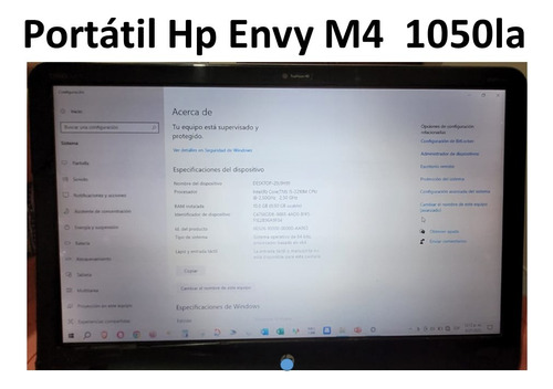 Portátil Hp Envy M4 1050la Repuesto Teclado Retroiluminado