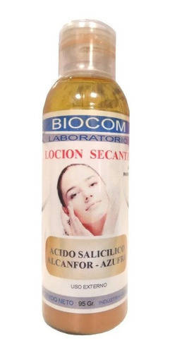 Locion Secante X 95 Gr C/acido Salicilico - Biocom