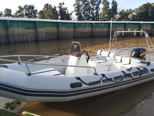 Semirrigido Kiel 5,6 Mts Con Suzuki 115 Hp 4 Tiempos Todo Ok