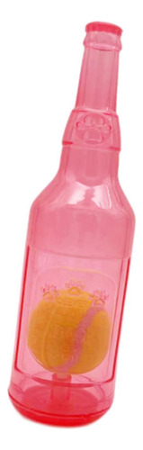 Juguete Para Perros Con Forma De Botella De Agua Para Rojo L