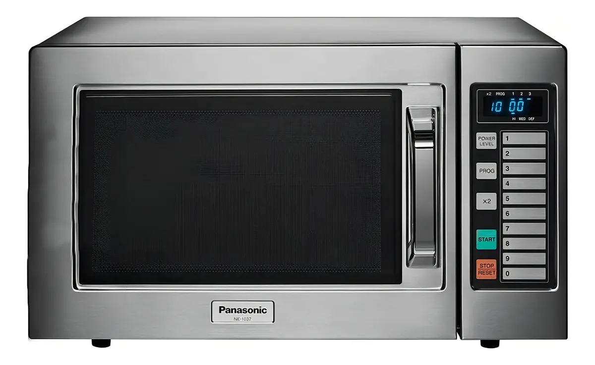 Micro-ondas Profissional 1000w 22l Aço Inox Panasonic