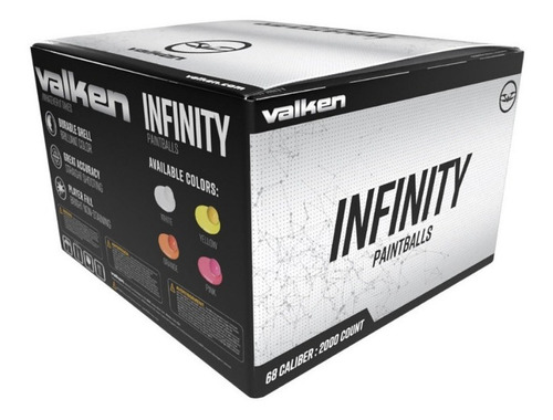 Caja 2000 Pelotas De Gotcha Rosa Valken Infinity Xtreme C