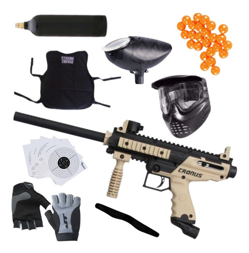 Paquete Tippmann Cronus Basic Arena Paintball Gotcha Xtre C