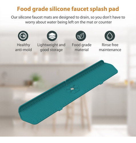 Grifo De Cocina Grande De Silicona Con Protección Contra Sal