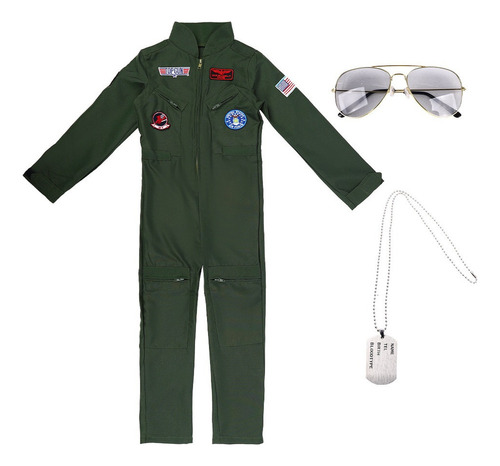 Traje De Vuelo De Top Gun, Disfraces Para Cosplay