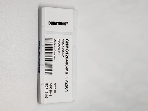 Porta Insertos Cnmg 1+10 Cnmg 432 120408-m6 Tp2501 Seco