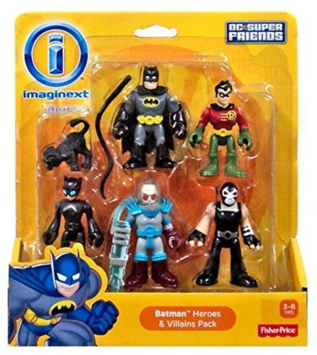 Fisher-price Dc Super Amigos Imaginext Batman Heroes Y