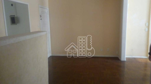 Apartamento Com 3 Dormitórios À Venda, 94 M² Por R$ 490.000,00 - Icaraí - Niterói/rj - Ap3550