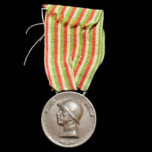 Medalla Guerra De Unificación Italiana Bronce 32 Mm  - 314