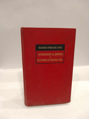 Introducción Al Derecho Y Lecciones De Derecho Civil