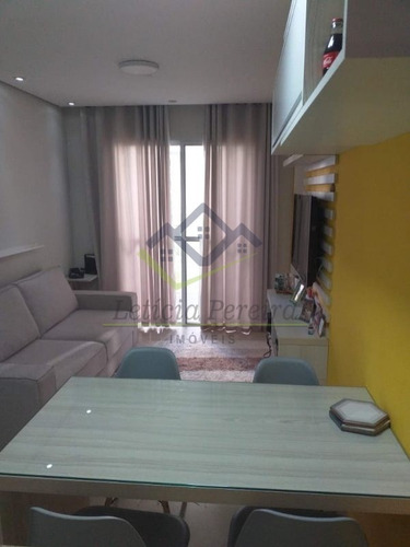 Imagem 6 de 10 de Apartamento Mobiliado No Condomínio Villagio Das Flores Vila Urupês Suzano Sp - Ap00102 - 68459930