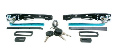 Kit Manijas Puerta Jetta 1990 1.8 8v 191837206akit