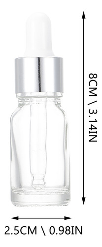 Botellas De Almacenamiento De Aceites Esenciales De 10 Pieza