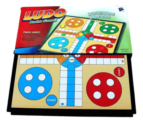 Ludo Juego De Mesa Portatil Magnetico